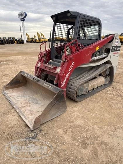 Used Takeuchi Track Loader in yard